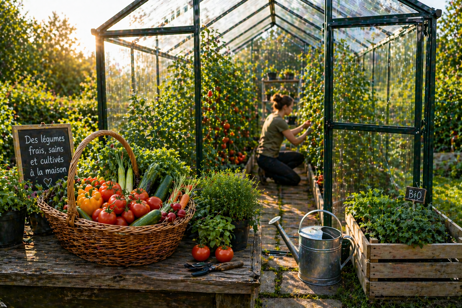 Pourquoi cultiver ses propres légumes avec une serre ?