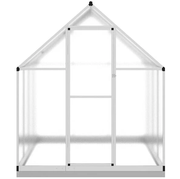 Serre de Jardin Aluminium et Polycarbonate I 3.79m² I