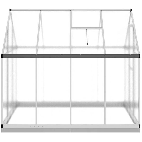 Serre de Jardin Aluminium et Polycarbonate I 3.79m² I