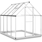 Serre de Jardin Aluminium et Polycarbonate I 3.79m² I