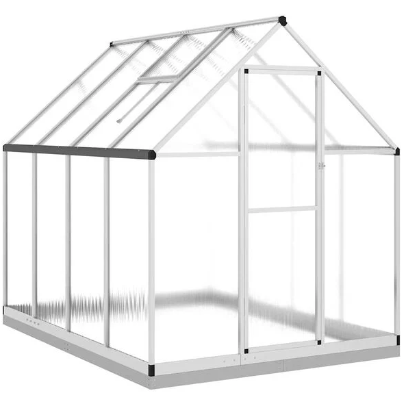 Serre de Jardin Aluminium et Polycarbonate I 3.79m² I
