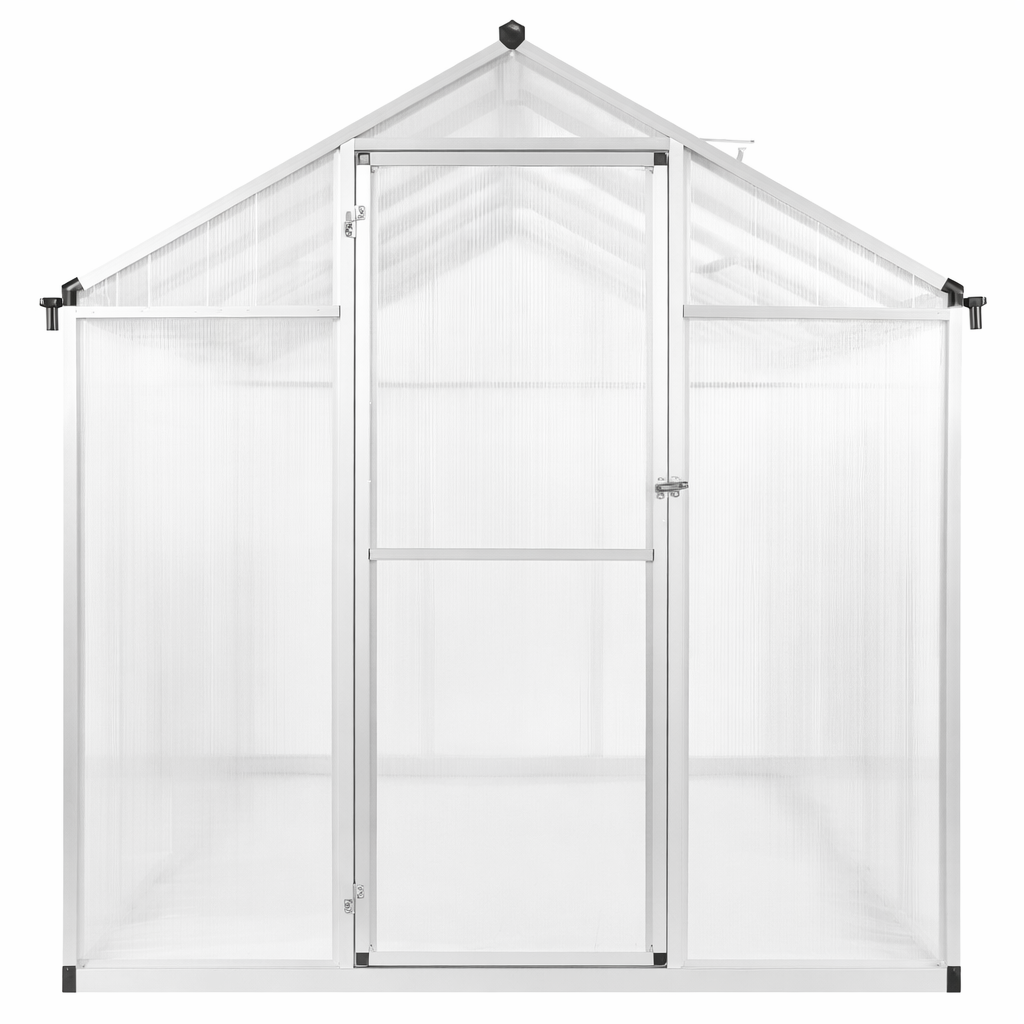Serre de jardin Aluminium et Polycarbonate I 8m² I