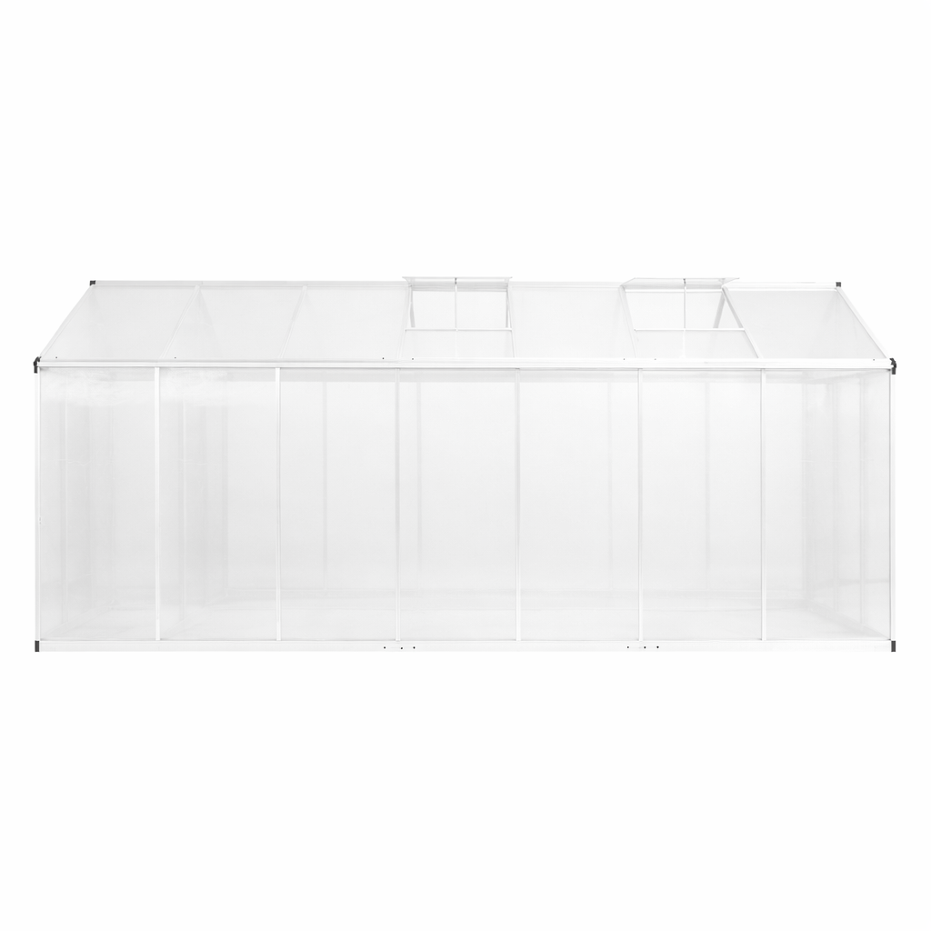 Serre de jardin Aluminium et Polycarbonate I 8m² I